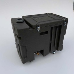 Separator grăsimi sub chiuvetă Felix din polietilenă Antracit 0,5 L/s-5
