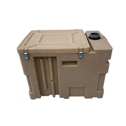 Separator grăsimi sub chiuvetă Felix din polietilenă Nisipiu 0,5 L/s-3