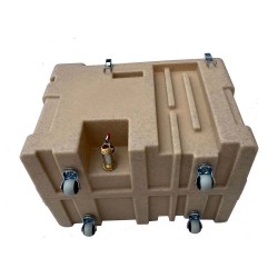 Separator grăsimi sub chiuvetă Felix din polietilenă Nisipiu 0,5 L/s-7