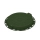 Capac canalizare din polipropilenă rotund Fabio, 80 cm, A15