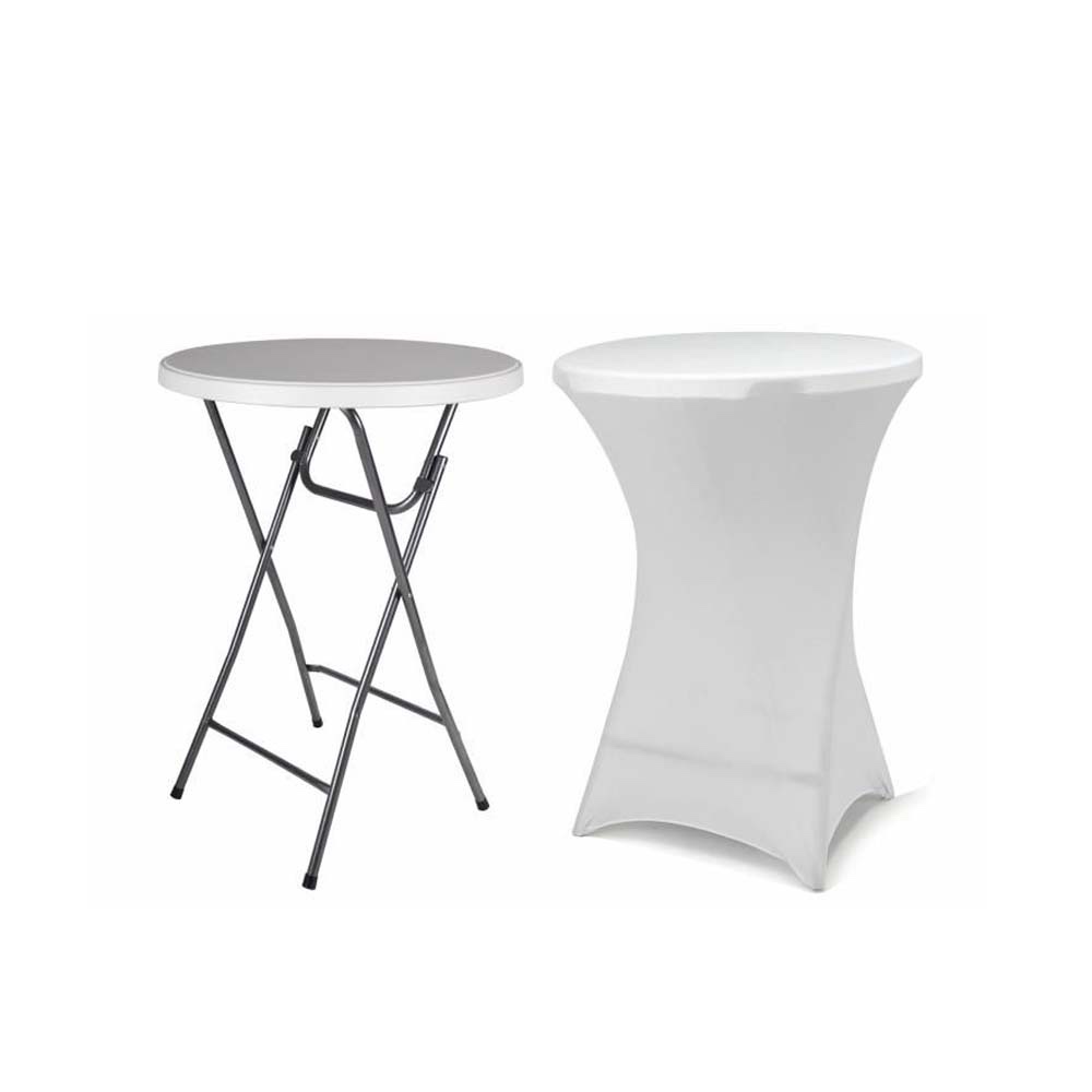 Masă cocktail pliabilă Debbie 110 cm + Husă Cadou