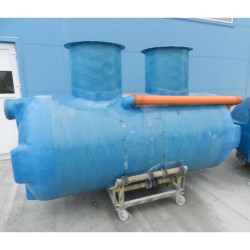 Separator hidrocarburi Damian din fibră de sticlă 4 mc 4000 L-3