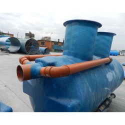 Separator hidrocarburi Damian din fibră de sticlă 4 mc 4000 L-5