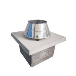 Coș fum ceramic profesional Venera 7 m x 180 mm, racord 90°-4