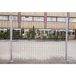 Plasă gard fibră de sticlă bordurată Tesi verde 1.7x30 m, bară 3 mm-5