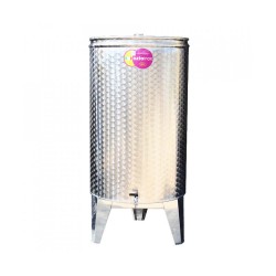 Set Cisternă inox Alsace 400 L cu 3 robineți, depozitare-1