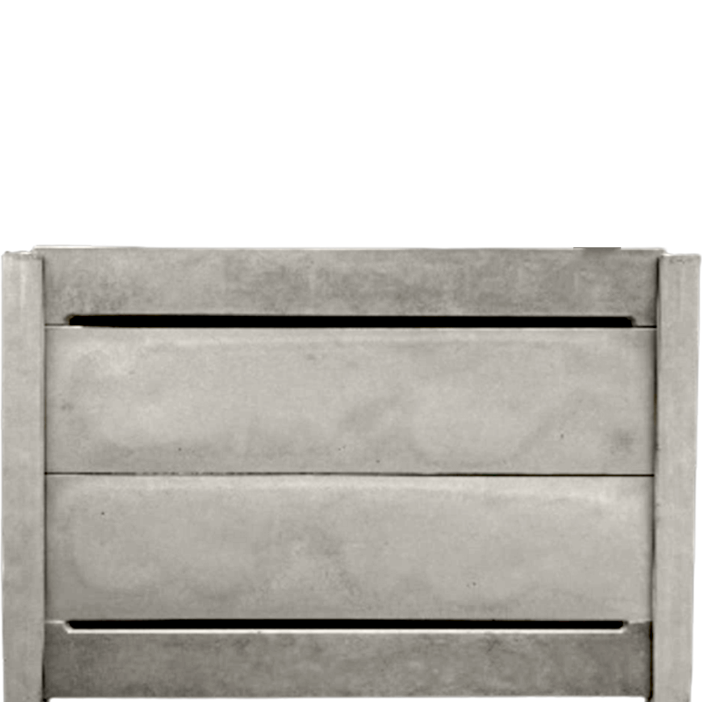 Gard beton finisat American Dream 1,5 m cu stâlpi simpli
