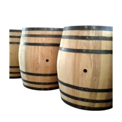 Butoi lemn masiv dud pentru vin 200 L-4