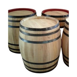 Butoi lemn masiv dud pentru vin 200 L-5