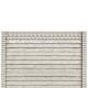 Gard beton finisat Rustic Vacation 1,5 m cu stâlpi cu model