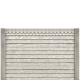 Gard beton finisat Rustic Vacation 1,5 m cu stâlpi simpli