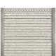 Gard beton finisat Rustic Vacation 2 m cu stâlpi simpli