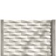 Gard beton finisat Cairo 1,5 m cu stâlpi simpli