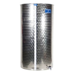 Resigilată - Cisternă inox Asconi 400 L, depozitare / fermentare + Cadou Accesorii-1