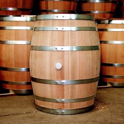 Butoi lemn masiv stejar pentru vin 150 L + Cadou Accesorii-2
