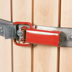 Teasc / presă struguri manual Fardi, lemn și metal, 32 L-6