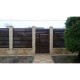 Panouri gard lemn Rolan 2x2 m