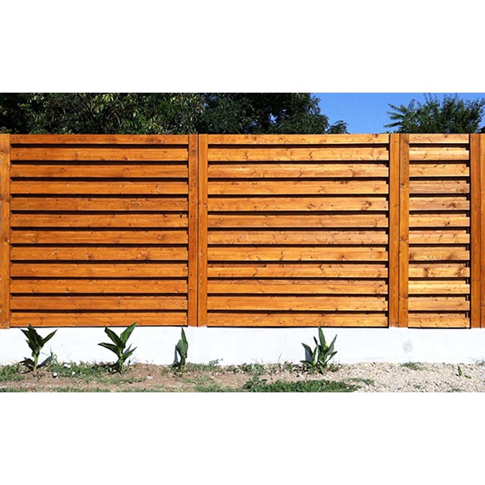 Panouri gard lemn Tianjin 1,7x2 m