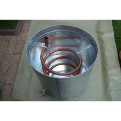 Cazan țuică profesional Gruia 80 L cupru-5