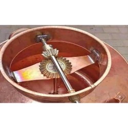 Cazan țuică profesional Gruia 200 L cupru-7