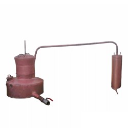 Cazan țuică profesional Gruia 400 L cupru-1