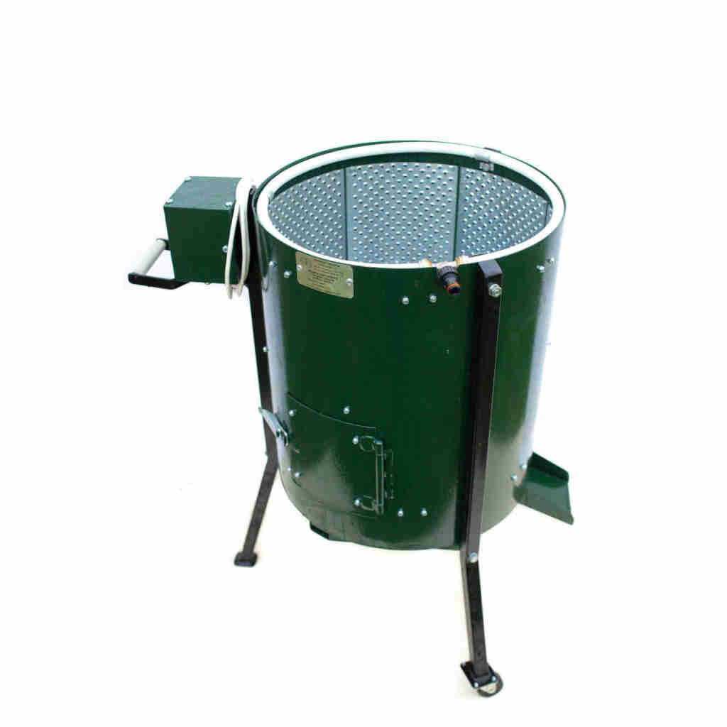 Mașină decojire nuci verzi cu motor Vixy 0,55 kW/125 RPM