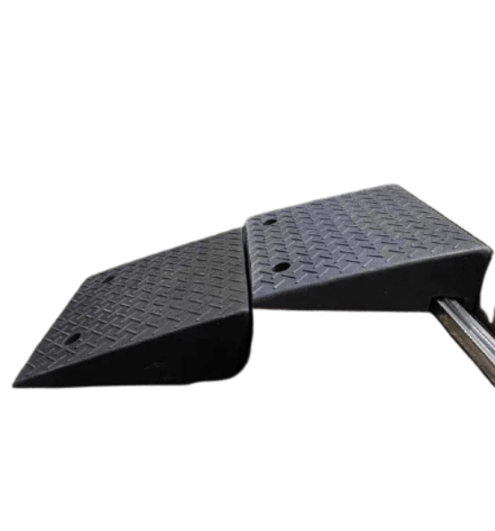 Rampă urcare bordură din cauciuc Grover, 50x32x13 cm
