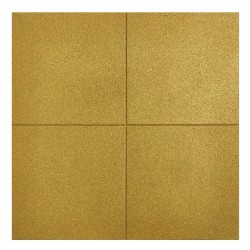 Pavele cauciuc plane Colonial 50 x 50 cm 2 cm Muștar Beton