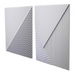 Panou decorativ ipsos 3D Evan model urban, 50x50 cm-1