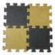 Dale cauciuc puzzle plane Colonial 50x50x3 cm muștar