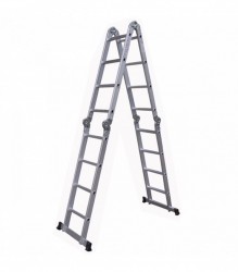 Scară aluminiu multifuncțională Dennis, 4x4 trepte, 4,6 m-2