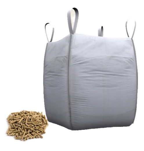 Peleți rășinoase din rumeguș, sac big bag 1000 kg