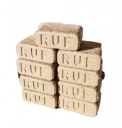 Brichete rumeguș lemn RUF, 20 kg-3
