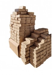 Brichete rumeguș lemn RUF, 20 kg-4