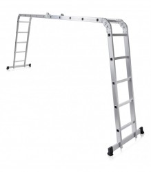 Scară aluminiu multifuncțională Dennis, 4x5 trepte, 5,7 m-3