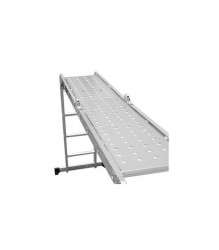 Scară aluminiu multifuncțională cu platformă Dennis, 4x4 trepte, 4,6 m-2