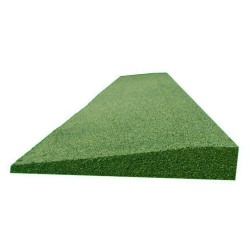 Rampă din cauciuc Colonial 50 x 50 cm 4 cm Verde