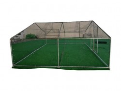 Țarc (coteț) găini profesional Grana din oțel, 4x10 m-4