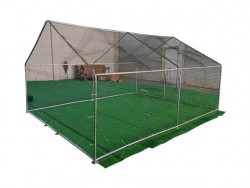 Țarc (coteț) găini profesional Grana din oțel, 4x10 m-6