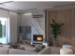 Focar șemineu Kawmet - Pecan din fontă 16,3 kW, standard-11