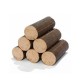 Brichete cilindrice din esență lemn tare, 10 kg