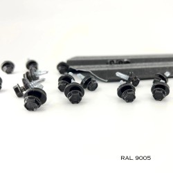 Șuruburi șipcă metalică Lucius 50 bucăți-11