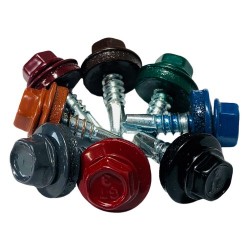 Șuruburi șipcă metalică Lucius 75 bucăți-1