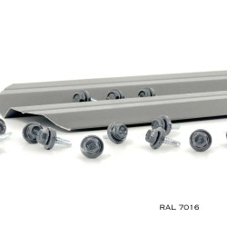 Șuruburi șipcă metalică Lucius 75 bucăți-2