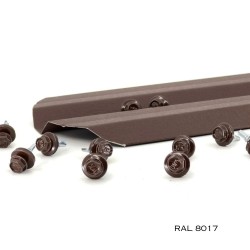 Șuruburi șipcă metalică Lucius 250 bucăți-4