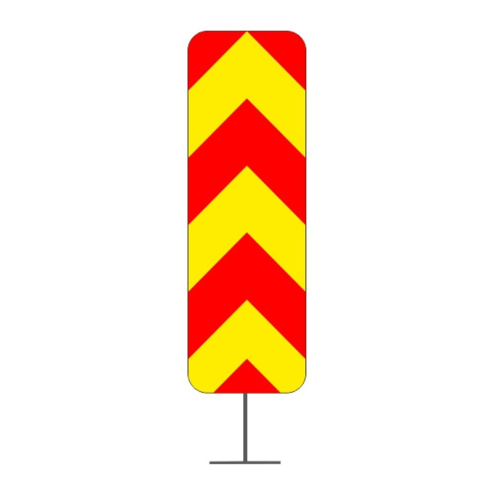 Baliză bidirecțională metalică