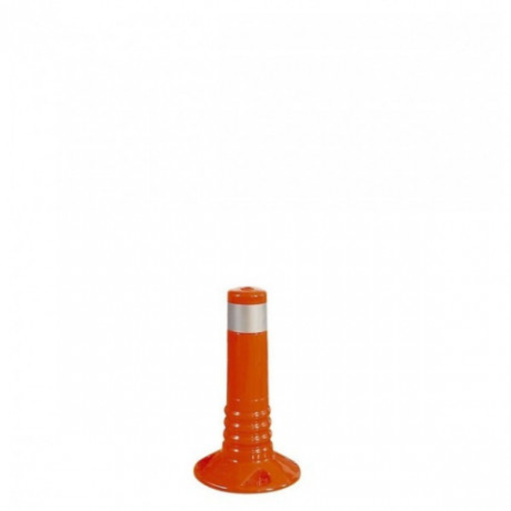 Stâlp pietonal delimitator cauciuc cu înălțimea de 30 cm