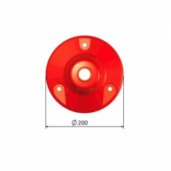 Stâlp pietonal delimitator cauciuc cu înălțimea de 45 cm-2