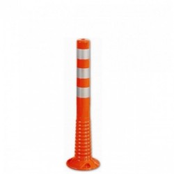 Stâlp pietonal delimitator cauciuc cu înălțimea de 75 cm-1