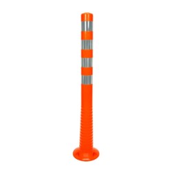 Stâlp pietonal delimitator cauciuc cu înălțimea de 100 cm-1